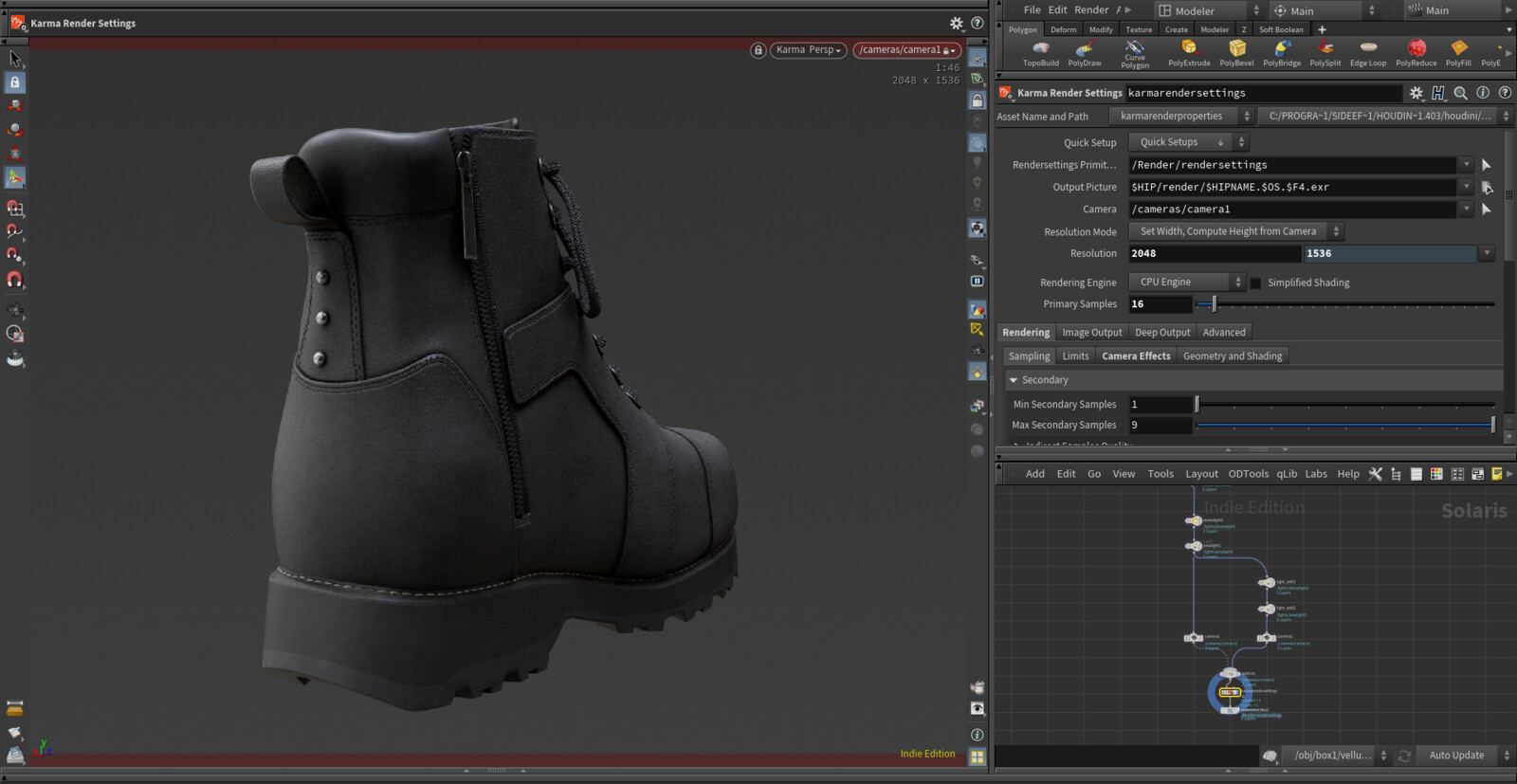 Hydra Viewport Rendering: Backview