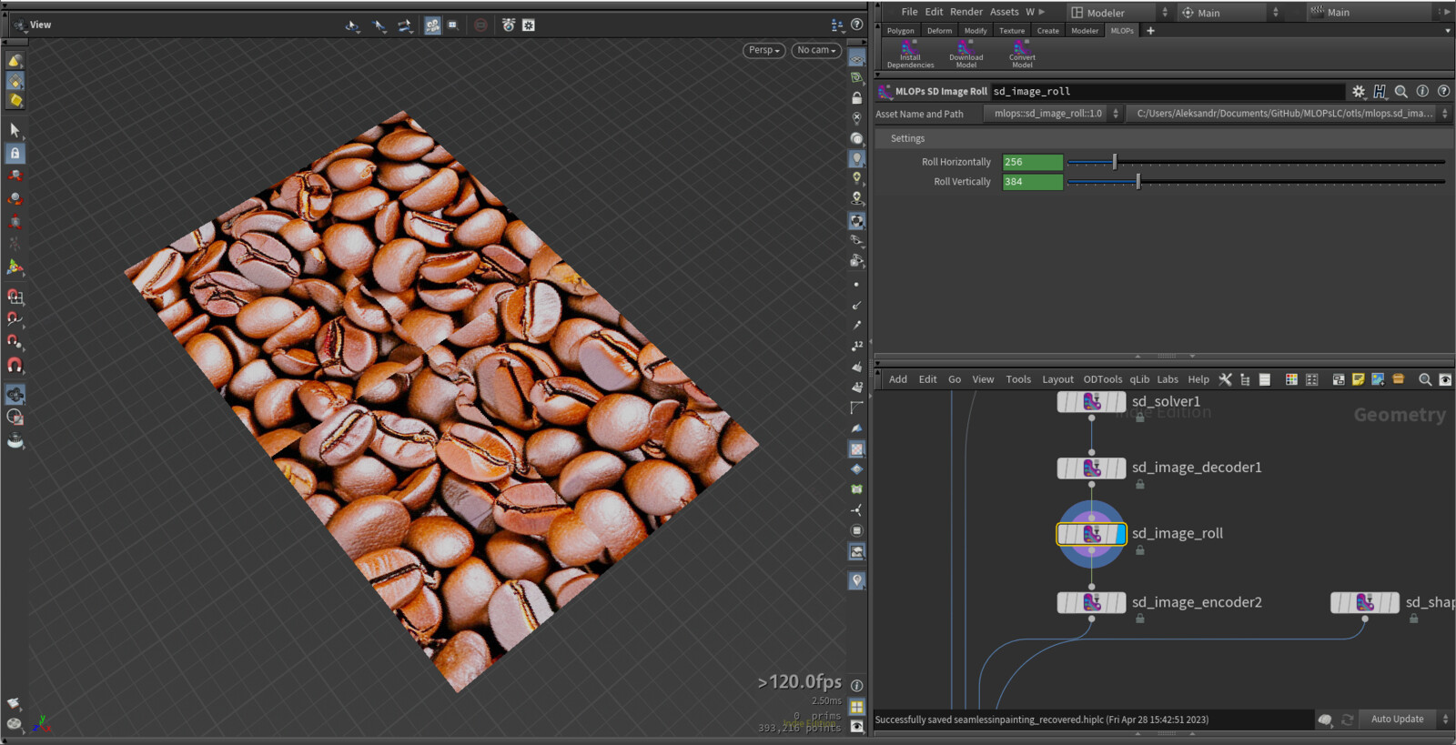SD Image Roll
This node shifts or offsets an input pixels along a specified axis.
