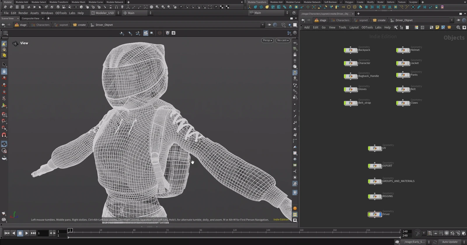 The base mesh comes from Character Creator.